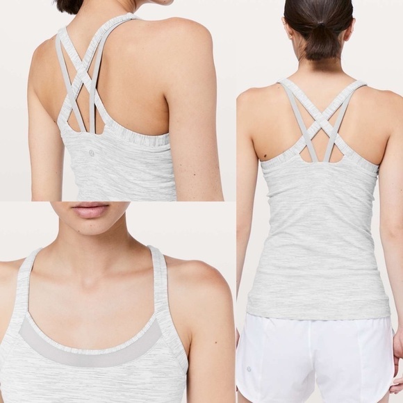 Lululemon Rally Your Heart Tank in Wee Are From Space Nimbus Battleship Size 4 - Picture 1 of 8